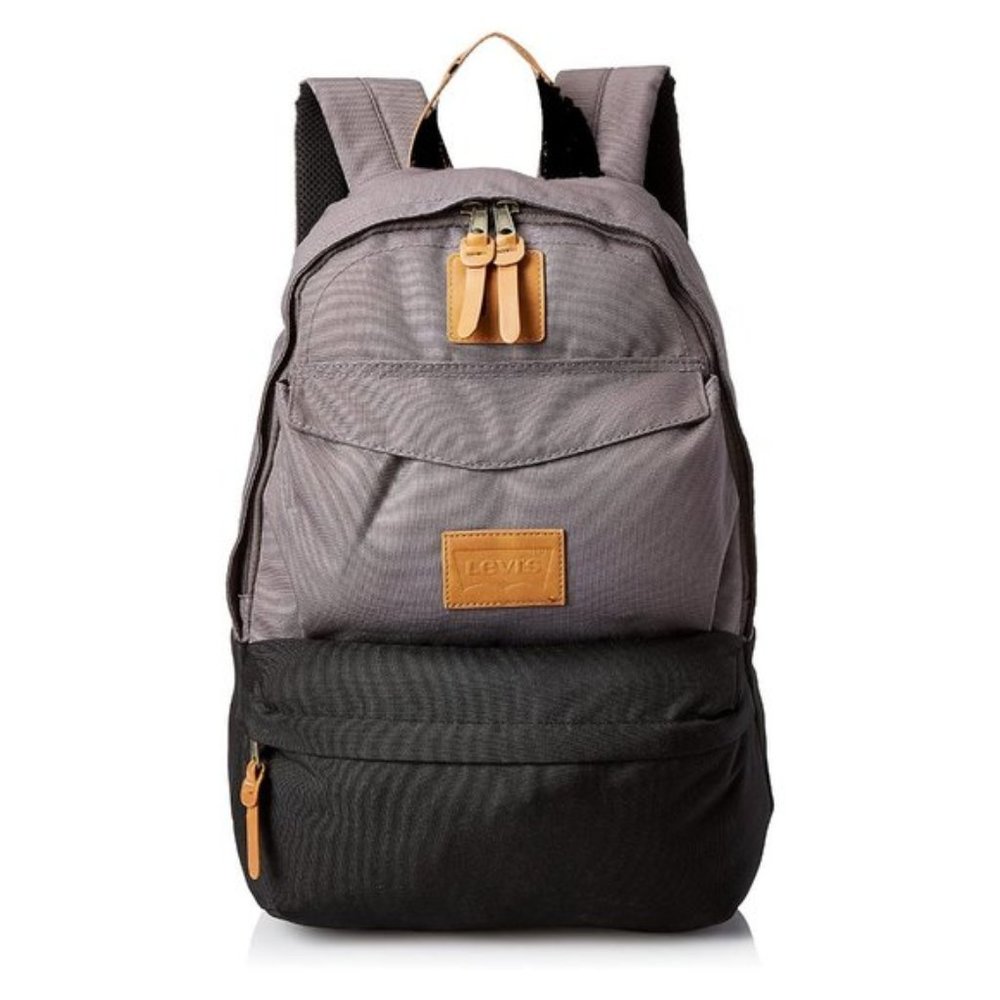 Levis Heritage BackPack Grey Laptop School Small